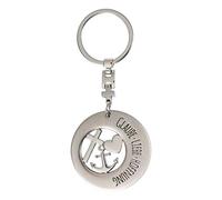 GILDE Llavero de fe, amor, esperanza, ancla, corazón, cruz, plata