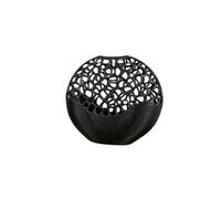 GILDE Osaka 43490 - Jarrón (32 x 34 x 10 cm), Color Negro
