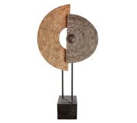 Gilde Poly Skulptur Carve auf Sockel Figuritas Decorativas, Multicolor, Único