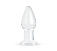 Gildo Gildo - Buttplug vidrio transparente - 9,4 cm