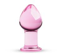 Gildo Gildo - Plug anal de vidrio No.27 Rosa - 9 cm