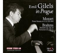 Gilels, Emil - Emil Gilels in Prague