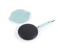 Giles & Posner Handheld Pancake Maker - UK PLUGGED 20 cm Aluminium Plate, PFAS-Free Non-Stick Coating