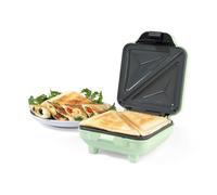 Giles & Posner Sorbet Sandwich Maker - Sandwichera individual, placas de cocción antiadherentes sin PFAS de 13 cm, control automático de temperatura, compacta, pre-calentamiento en 2 minutos, 550W