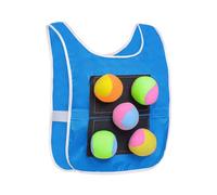 Gilet appiccicoso- Set da gioco Dodgeball,Gioco bersagli lancio giochi con 5 palline - Giochi da giochi Giocattolo, interazione genitore-figlio Oggetti di Scena per giochi all'ap
