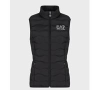Gilet Mujer EA7 Emporio Armani Full Zip 8NTQ08 TNF8Z 0200 Negro Oro