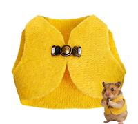 Gilet pour animal de compagnie pour hamster - Temps chaud et froid, vêtements pour animaux de compagnie, gilet pour hamster avec doublure en polaire douce, coupe réglable, veste confortable pour petit