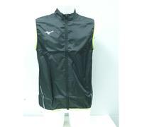 GILET RUNNING UOMO MIZUNO TEAM AUTHENTIC RAIN VEST smanicato antivento