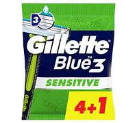 Gilette Blue3 Sensitive Disposable Blades For Men 50 G, Multicolor, 5 unidad, 1