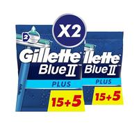Gilette Blueii Plus Disposable Blades For Men 160 g (Paquete de 2)