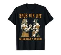 Gilgamesh y Enkidu Bros For Life Historia divertida Camiseta