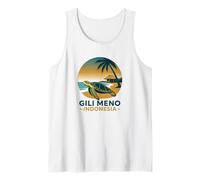 Gili Meno Indonesia Atardecer Camiseta sin Mangas