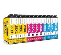 Gilimedia 29XL Cartuchos de tinta para Epson 29 29XL Tinta para Epson Expression Home XP-235 XP-245 XP-247 XP-255 XP-257 XP-332 XP-335 XP-342 XP-345 XP-352 XP-355 XP-432 XP -435 XP-442 (paquete de 12)