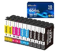 GILIMEDIA Compatible for 604XL Ink Cartridge Compatible with Epson for 604 XL for Expression Home XP-2200 XP-2205 XP-3200 XP-3205 XP-4200 XP-4205 Workforce WF-2910 WF-2930 WF-2935