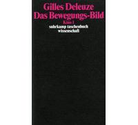 Gilles Deleuze Ulrike Boke Das Bewegungs-Bild: Kino 1 (suhrkamp ta (Tapa blanda)