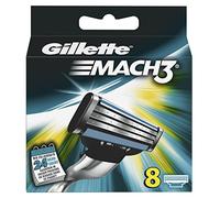 Gillette Mach3 Cuchillas De Afeitar, 8 Piezas