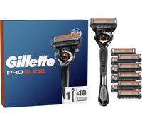 Gillette - Afeitadora para hombre, 10 recambios de 5 hojas, auténticas, con banda lubricante delantera y después para un afeitado de cerca y una comodidad increíbles, 1 recarga por 30 afeitados