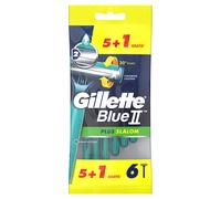 Gillette blueii plus slalom máquinillas desechables para hombre 5+1,