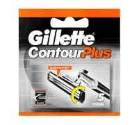 Gillette contour plus cargador 5 recambios - 5 recambios, máquinilla