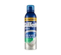 Gillette Series Espuma De Afeitar Calmante Con Aloe Vera Para Maquinilla De Afeitar Para Hombre, 250ml
