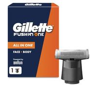 Gillette Fusion One Cabezal de Recambio Original, Negro