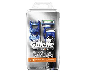 Gillette Fusion ProGlide Styler - Maquinilla de afeitar para hombre, color negro