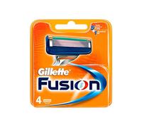 Gillette Fusion Recambio de Maquinilla de Afeitar para Hombre - 4 unidades