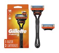 Gillette Fusion5 - Mango de afeitar para hombre + 2 recambios de hoja.