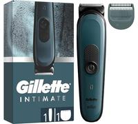 Gillette Intimate Cortacésped Eléctrico para Hombre | Diseñado para la zona íntima, para cortar fácilmente, cuchillas de metal