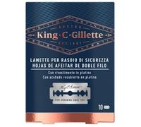 ¡21% DTO! Gillette King C. Hojas De Afeitar De Doble Filo
