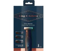 Gillette King C. Style Master recortadora para barba incipiente sin cable para hombre con hoja 4D