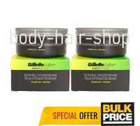 Gillette Labs Crema Hidratante de Absorción Rápida Ultra Ligera 100 ml Paquet...