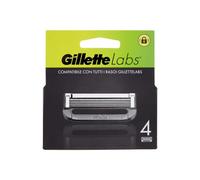 Gillette LABS - Cuchillas de afeitar para hombre, 4 recambios de 5 cuchillas, comodidad y profundidad, compatible con las afeitadoras Gillette Labs