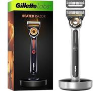 Gillette Labs - Maquinilla de afeitar húmeda para hombre con elemento de limpieza, 1 mango, 1 hoja, regalo para hombre, base magnética premium