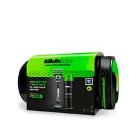 Gillette LABS Maquinilla Estuche | Precio, Comprar n/a Maquinilla de Afeitar + Stand Magnético + Gel de Afeitado 198 ml + Neceser