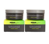 Gillette Labs Crema hidratante para hombre, 100 ml, hidratante y calmante con niacinamida (vitamina B3) + algas marinas