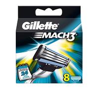 Gillette Mach 3 cuchillas, 1er Pack (1 x 8 unidades)