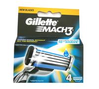 Gillette mach 3 hojilla de afeitar 4 pieza(s) hombres