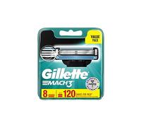 Gillette Mach 3 - Recambios para cuchillas de afeitar (8 unidades)