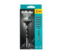 Gillette Mach3 Charcoal maquinilla de afeitar + 5 recambios