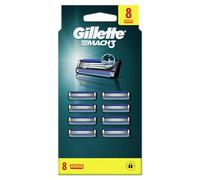 Gillette Mach3 Cuchillas de Afeitar Hombre, Paquete de 8 Cuchillas de Recambio