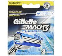 Gillette Mach3 Turbo Cuchillas de afeitar para hombre