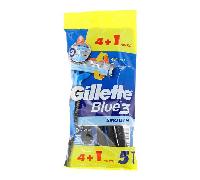 Gillette Maquinilla Afeitar Desechable Blue3 4+1 Uds