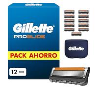 Gillette Proglide Cuchillas de Afeitar Hombre, Pack de 12