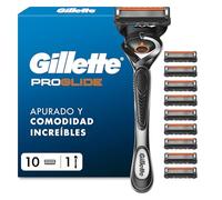 Gillette Proglide Recambio Para Maquinilla De Afeitar Para Hombre, 1 Maquinilla De Afeitar Gillette, 8 Recambios