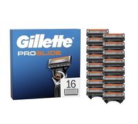 Gillette Proglide Pack de 16 Recambios Para Maquinillas De Afeitar Hombre, Cuchillas De Afeitar Con 5 Hojas, Doble Lubricación y Recortadora De Precisión, Compatible Con Gillette Proglide y Fusion5
