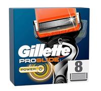 Gillette ProGlide Power - Cuchillas de afeitar (8 cuchillas de repuesto para maquinilla de afeitar húmeda para hombre con 5 cuchillas)