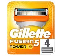 Gillette Recambios Fusion Power 4 Pz. Naranjo Plastico