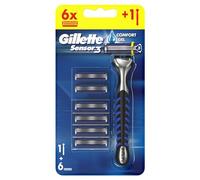 GILLETTE Sensor 3 MAQUINILLA DE Afeitar 1 U. + 6 R