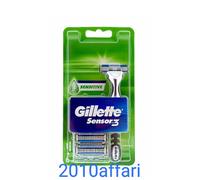 Gillette Sensor 3 Sensible Cuchilla Completa + 6 Repuestos